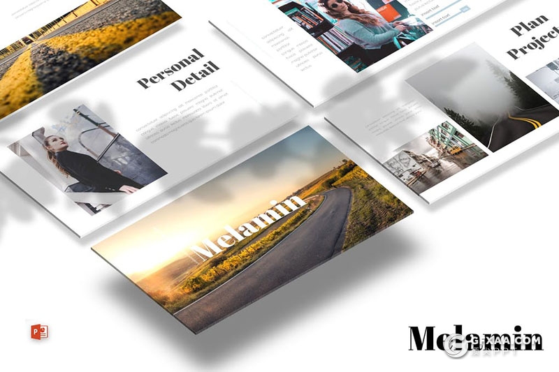 30页简约风格商务多用途PPT模板5种配色 - 顶尖PPT