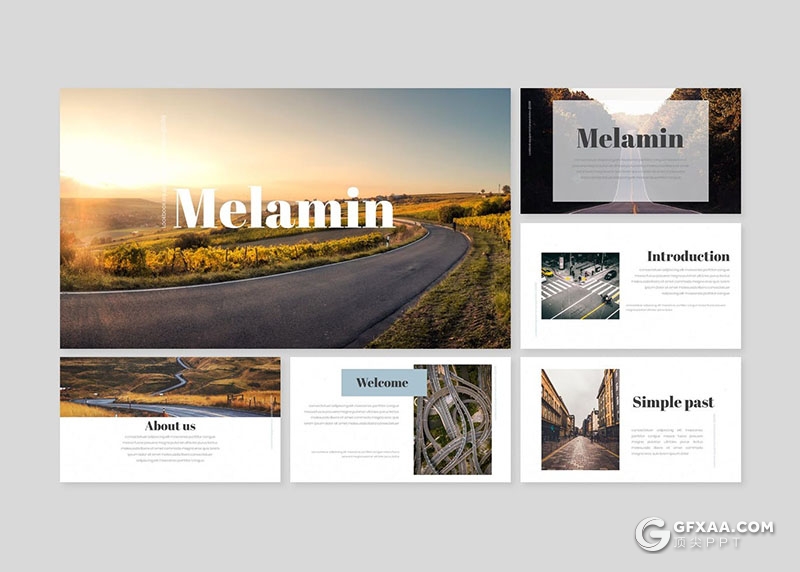 30页简约风格商务多用途Keynote模板5种配色 - 顶尖PPT