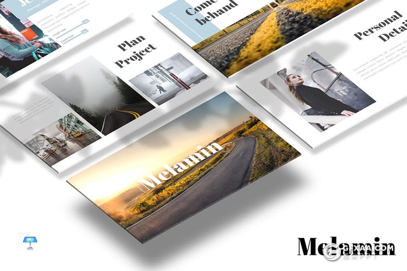 30页简约风格商务多用途Keynote模板5种配色 - 顶尖PPT