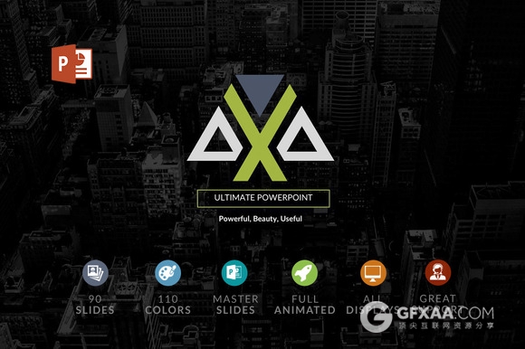 90页商务图形图表PPT模板多种比例100种配色 - 顶尖PPT