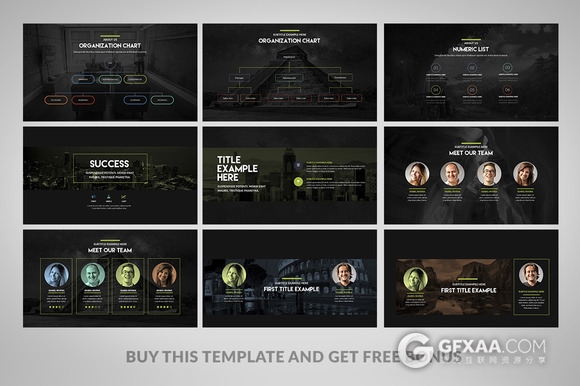 90页商务图形图表PPT模板多种比例100种配色 - 顶尖PPT