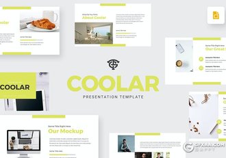 30页国外简约风格品牌形象展示Google slides模板 - 顶尖PPT