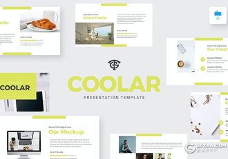 30页国外简约风格品牌形象展示keynote模板 - 顶尖PPT