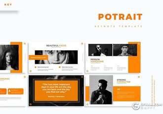 30页创意设计国外商务多用途keynote模板5种配色 - 顶尖PPT