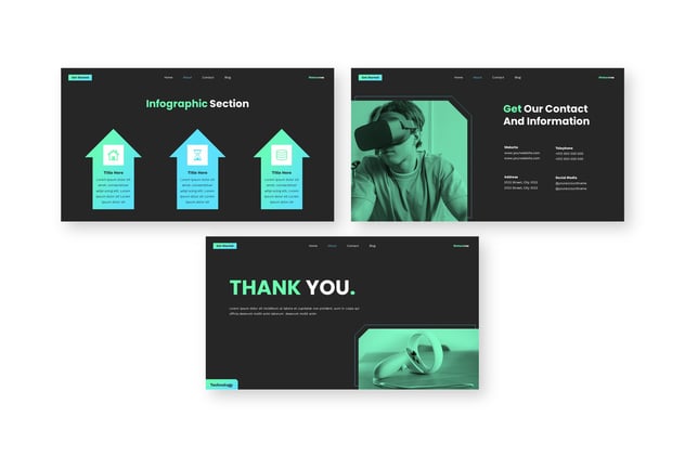 AI技术发布会人工智能keynote模板 - 顶尖PPT