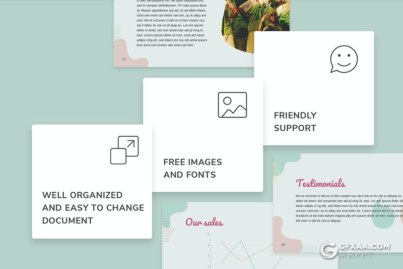 51页彩色歌剧院介绍演出节目展示宣传PPT模板 - 顶尖PPT