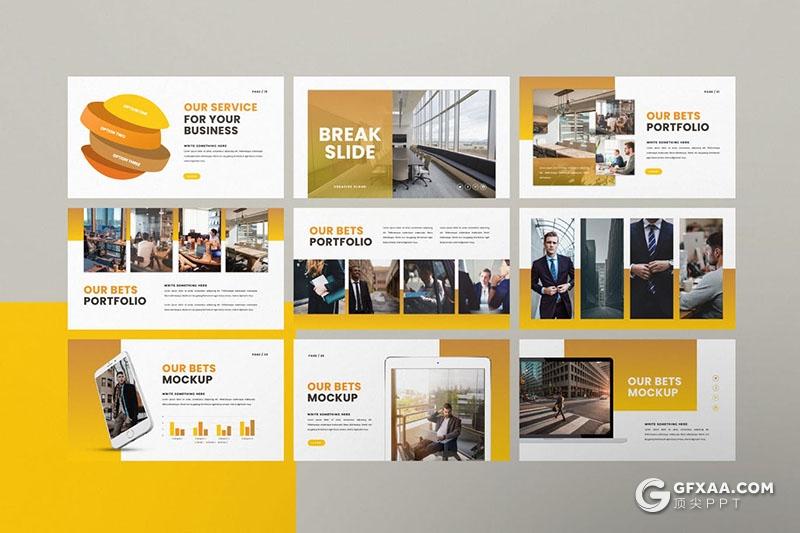 30页商业风格企业公司简介项目合作通用keynote模板 - 顶尖PPT