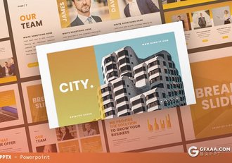 30页商业风格企业公司简介项目合作通用PPT模板 - 顶尖PPT