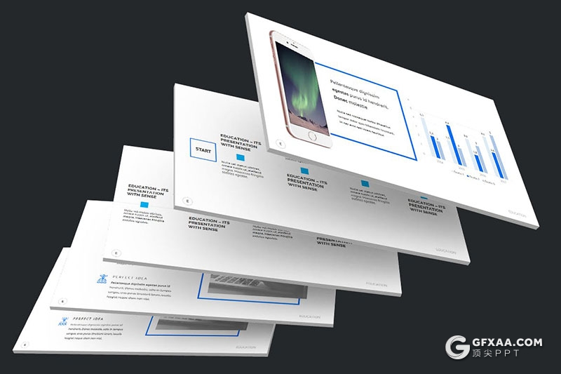 61页商务风格企业商业计划书工作汇报多用途PPT模板 - 顶尖PPT