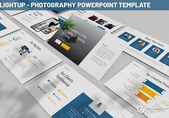 30页扁平化项目规划团队简介商务通用PPT模板5种配色 - 顶尖PPT