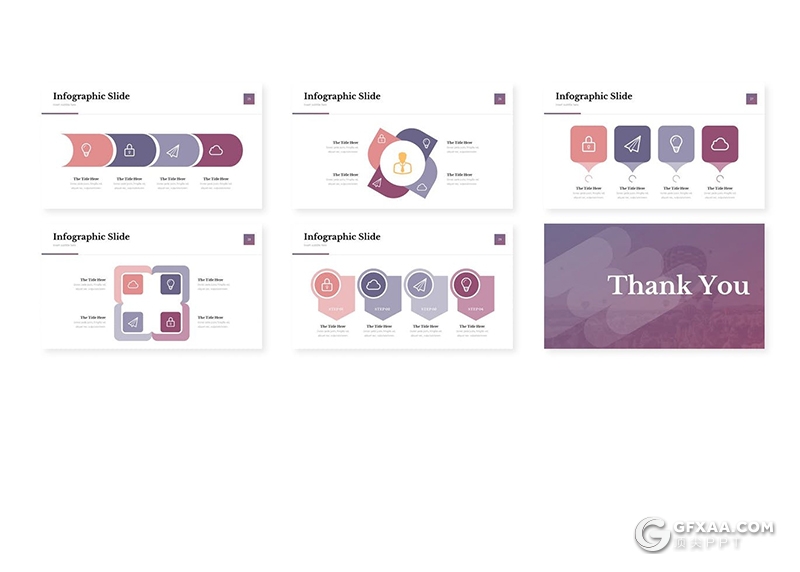 30页国外简约商务多用途PPT模板5种配色 - 顶尖PPT