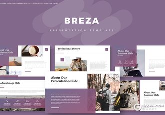 30页国外简约商务多用途PPT模板5种配色 - 顶尖PPT