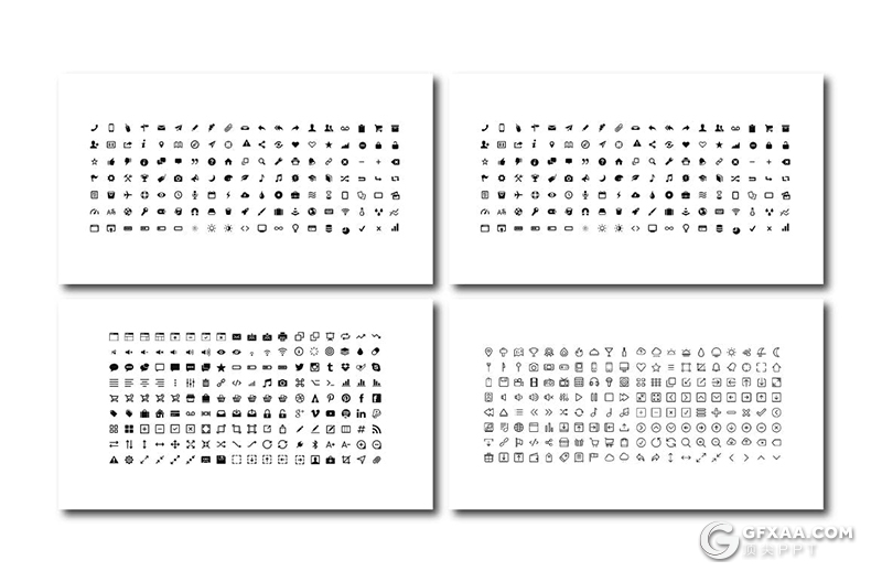 40页极简风格文艺时尚流行keynote模板 - 顶尖PPT