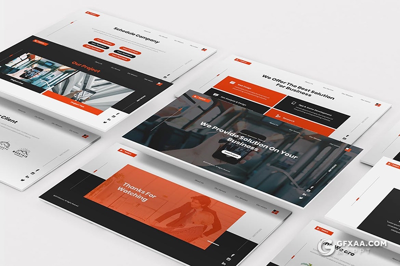 30页欧美商务风格商业计划书工作汇报通用Google slides模板 - 顶尖PPT