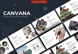 30页时尚商务风格数据分析工作计划总结通用Google slides模板5种配色 - 顶尖PPT