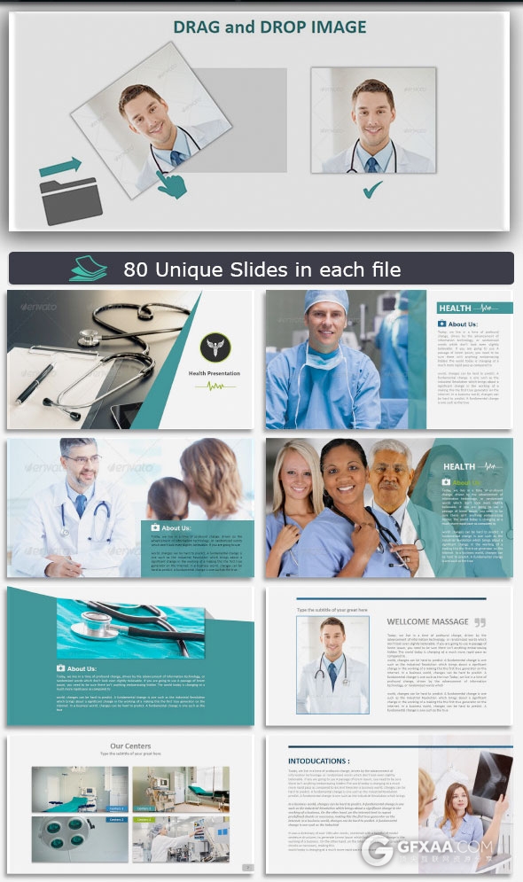 医生医疗护士健康体检Keynote模板 - 顶尖PPT