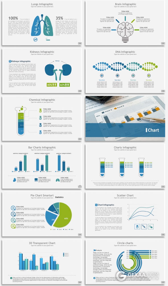 医生医疗护士健康体检Keynote模板 - 顶尖PPT