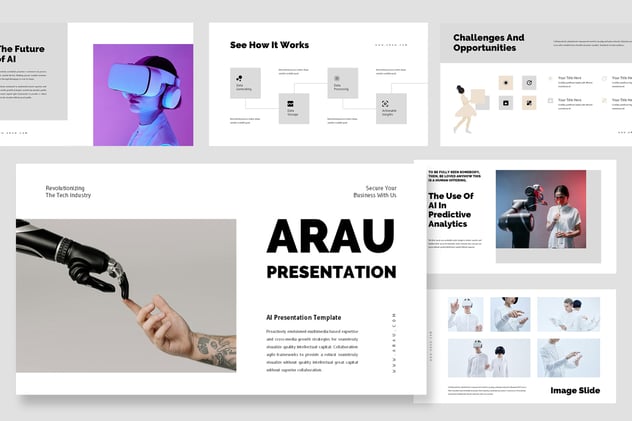 AI技术发展PPT模板 - 顶尖PPT