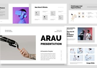 AI技术发展PPT模板 - 顶尖PPT