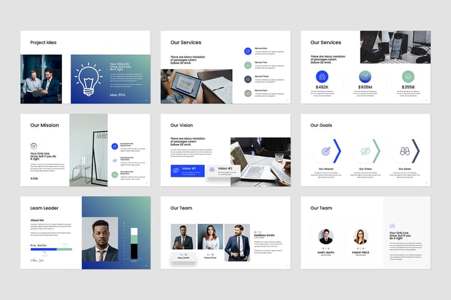 营销计划推广策略方案Keynote模板 - 顶尖PPT