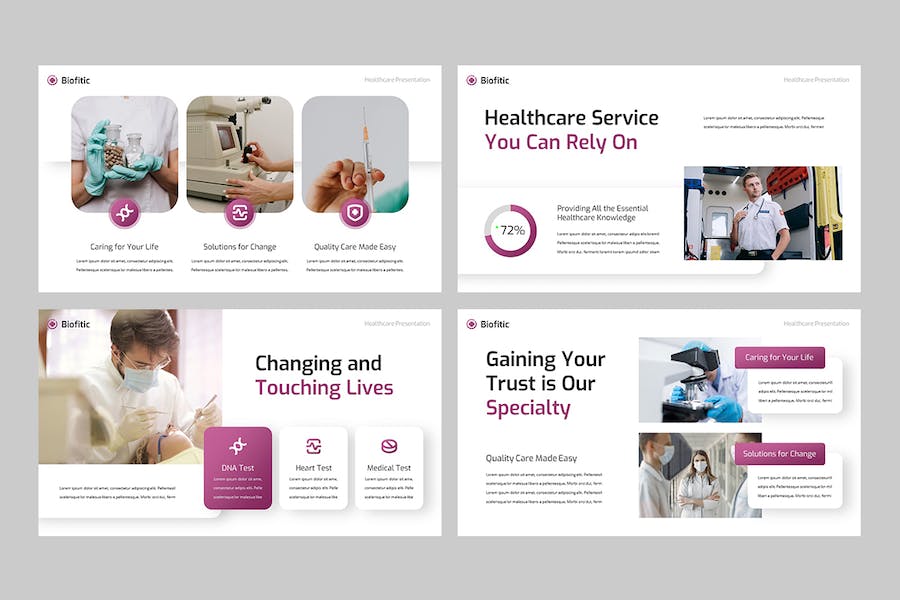 生物科学医学PPT模板 - 顶尖PPT