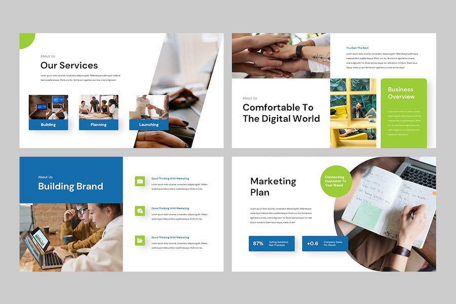 营销策略营销业务PPT模板 - 顶尖PPT