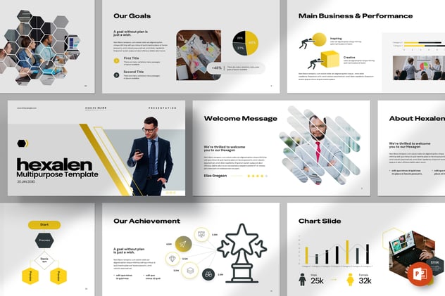 品牌项目名称PPT模板 - 顶尖PPT