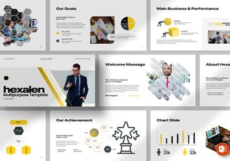 品牌项目名称PPT模板 - 顶尖PPT