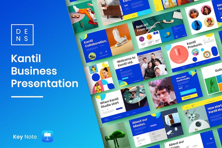 商务业务团队协作管理Keynote模板 - 顶尖PPT