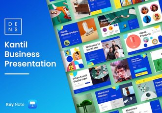 商务业务团队协作管理Keynote模板 - 顶尖PPT