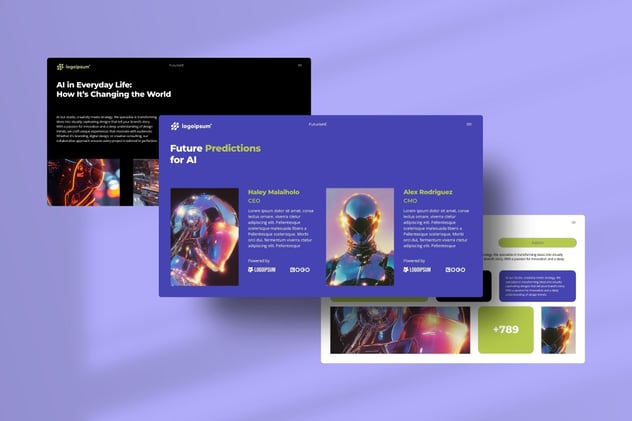 人工智能业务发展PPT模板 - 顶尖PPT