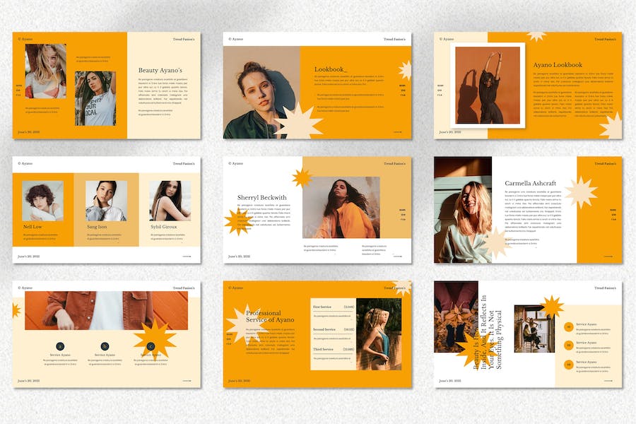 时尚服装品牌推介营销方案PPT模板 - 顶尖PPT