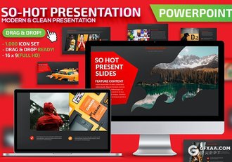 35页创意图片占位符图片展示PPT模板 - 顶尖PPT