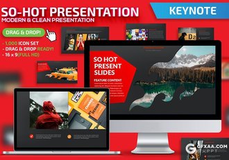 35页创意图片占位符图片展示keynote模板 - 顶尖PPT