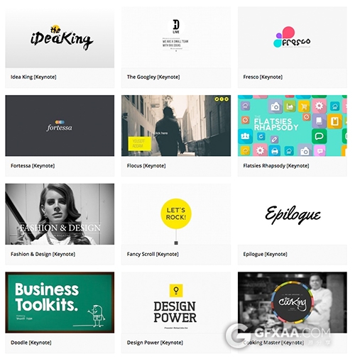 60套多种行业通用极简风格Keynote模板 - 顶尖PPT