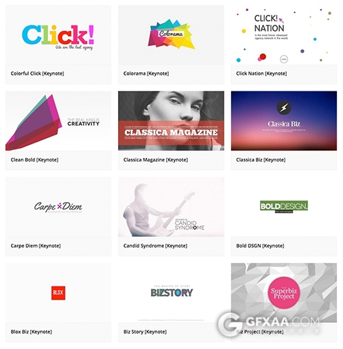 60套多种行业通用极简风格Keynote模板 - 顶尖PPT
