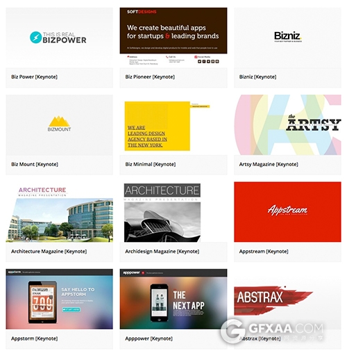 60套多种行业通用极简风格Keynote模板 - 顶尖PPT