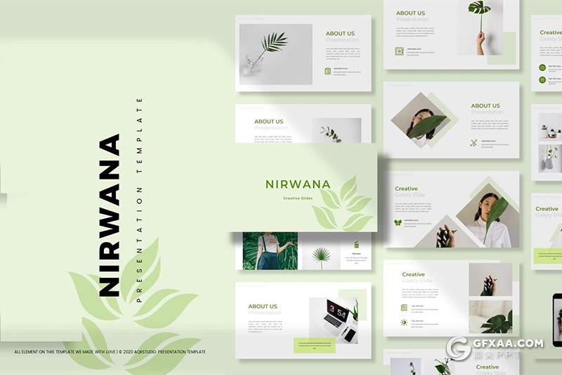 30页国外简约风格PPT模板 - 顶尖PPT