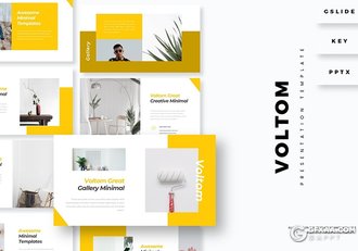 30页国外简介风格商务数据汇报工作计划总结PPT模板 - 顶尖PPT