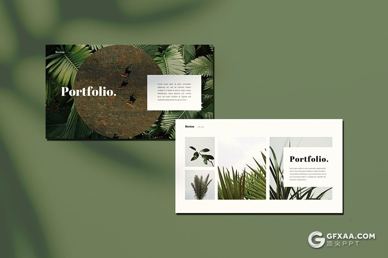 30页简约大气潮流时尚通用国外PPT模板 - 顶尖PPT