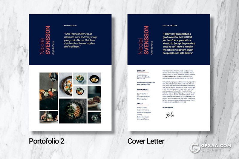 求职简历PPT,KEY模板A4,16:9多种尺寸多种格式 - 顶尖PPT