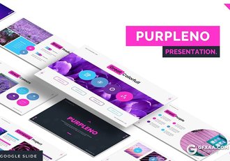 30页花卉植物宣传介绍种类分析Google slides模板5种配色 - 顶尖PPT