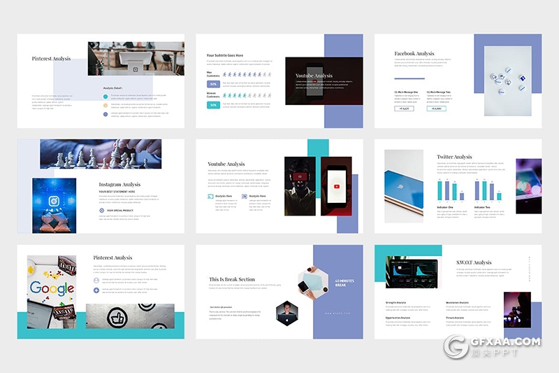 31页扁平化商务工作计划总结企业会议通用PPT模板 - 顶尖PPT