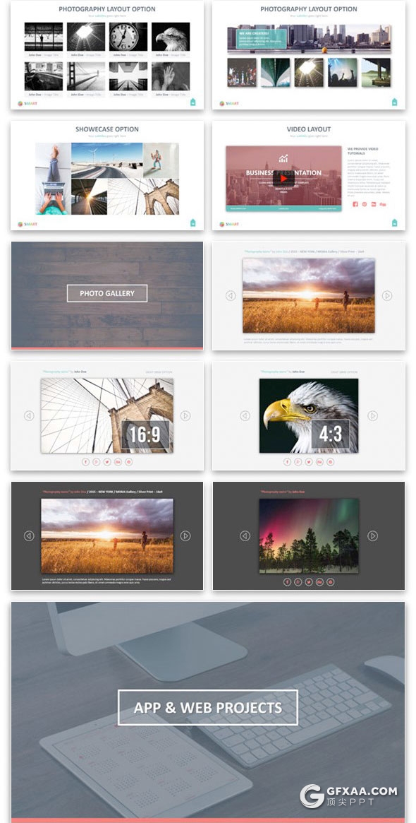 333页彩色动画欧美商务数据统计工作汇报企业介绍通用PPT模板16:9/4:3尺寸ppt - 顶尖PPT