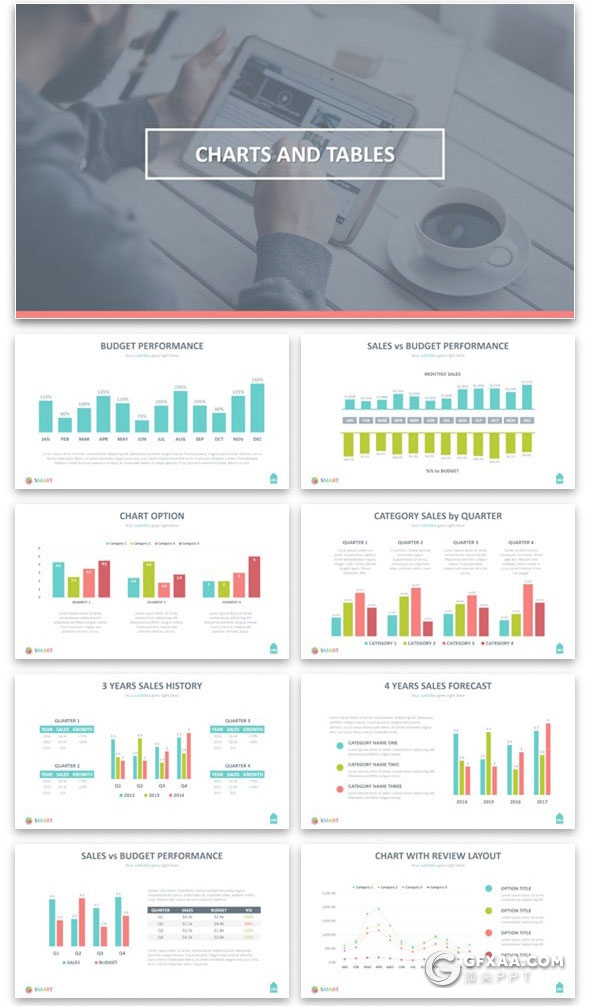 333页彩色动画欧美商务数据统计工作汇报企业介绍通用PPT模板16:9/4:3尺寸ppt - 顶尖PPT