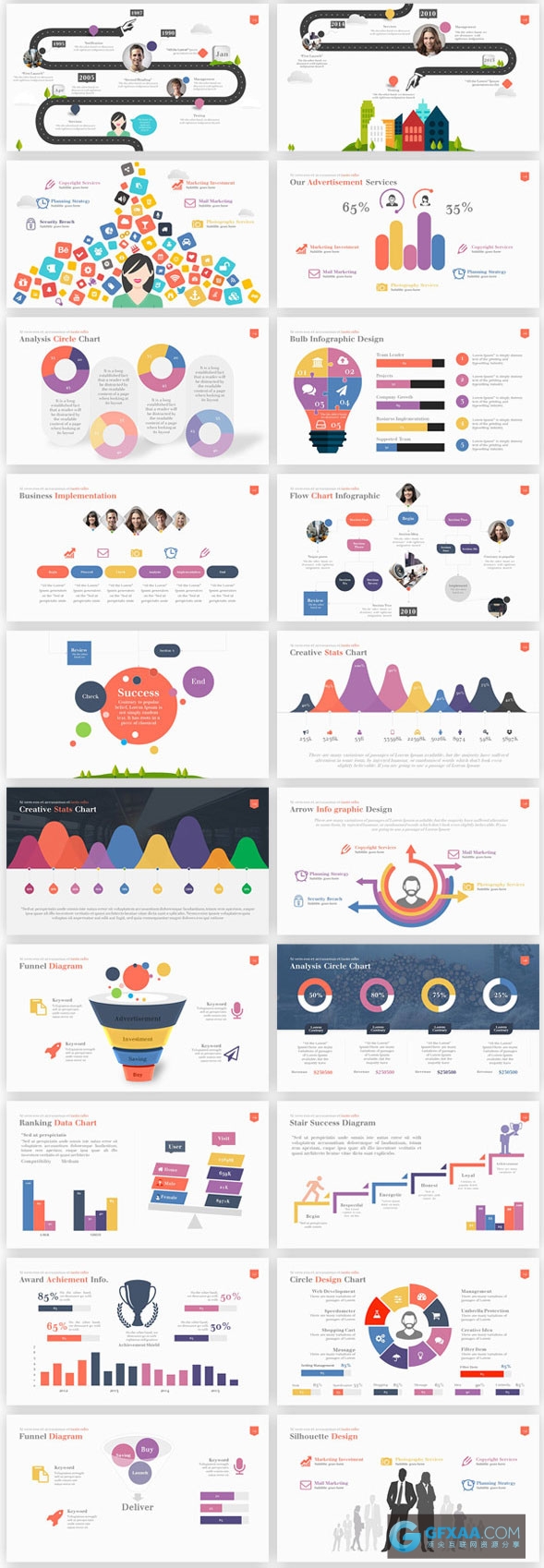 全球商业幻灯片演示 - 顶尖PPT