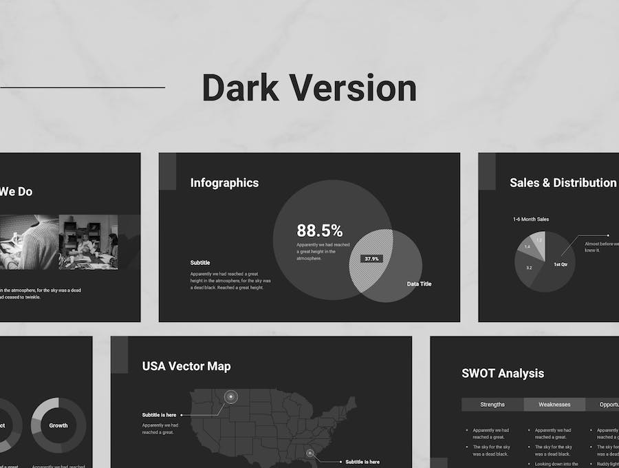 年度报告工作总结汇报PPT模板 - 顶尖PPT