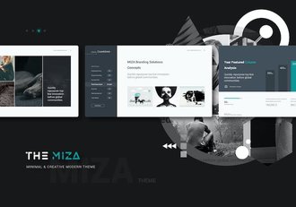 国外简约设计风格团队展示商务商业PPT模板 - 顶尖PPT