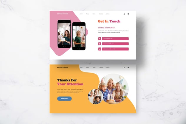 生日策划儿童生日主题keynote模板 - 顶尖PPT