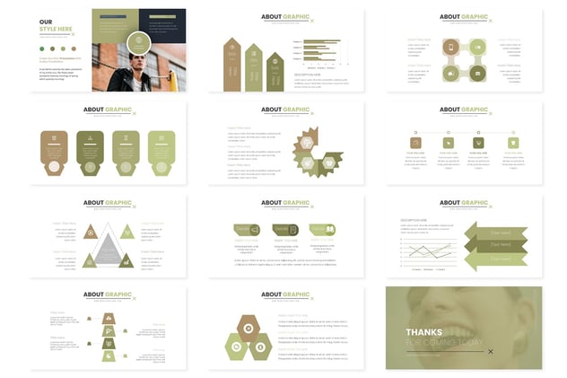 欧美商务风格企业简介keynote模板 - 顶尖PPT